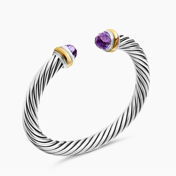 David Yurman Jewelry - DAVID YURMAN 💜 AUTHENTIC Classic Cable Bracelet 7mm
